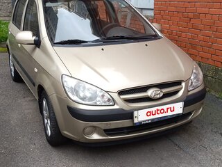 2007 Hyundai Getz I Рестайлинг, бежевый, 520000 рублей, вид 2