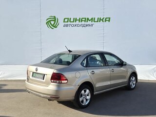2017 Volkswagen Polo V Рестайлинг, бежевый, 770000 рублей, вид 5