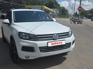 2013 Volkswagen Touareg II, белый, 2300000 рублей, вид 1
