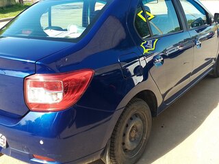 2015 Renault Logan II, синий, 960000 рублей, вид 4