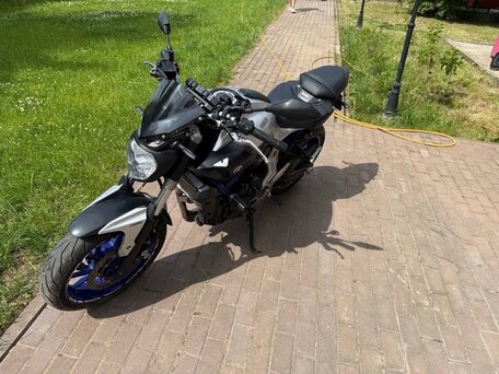 2015 Yamaha MT-07 (FZ-07), синий, 690000 рублей, вид 3