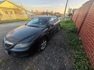 2004 Mazda 6 I (GG), чёрный, 250000 рублей, вид 2