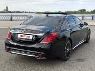 2017 Mercedes-Benz S-Класс 350 CDI BlueTEC Long 9G-TRONIC VI (W222, C217), чёрный, 3900000 рублей, вид 5