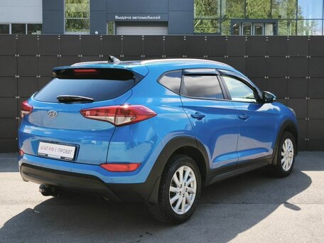 2016 Hyundai Tucson III, синий, 1811000 рублей, вид 5