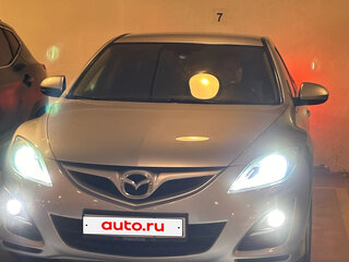 2010 Mazda 6 II (GH) Рестайлинг, серебристый, 950000 рублей, вид 3