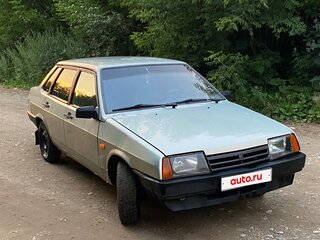 2002 Lada (ВАЗ) 21099, серебристый, 57000 рублей, вид 4