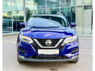 2021 Nissan Qashqai II Рестайлинг, синий, 1980000 рублей, вид 2