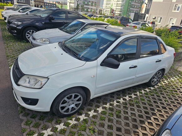 2018 Lada (ВАЗ) Granta I, белый, 530000 рублей
