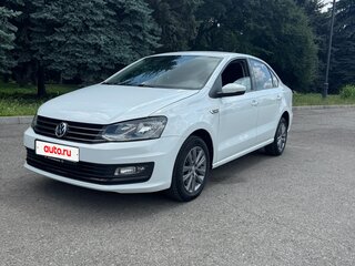 2019 Volkswagen Polo V Рестайлинг, белый, 1190000 рублей, вид 1
