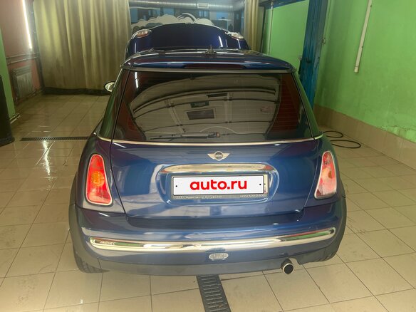 2002 Mini Hatch Cooper I (R50), синий, 470000 рублей - вид 3