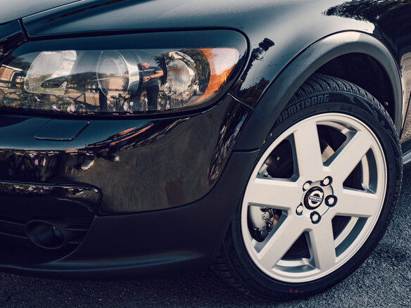 2008 Volvo C30 I, чёрный - вид 1