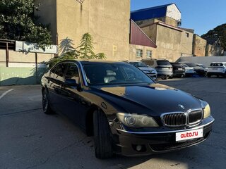 2007 BMW 7 серии Long 750Li IV (E65/E66) Рестайлинг, чёрный, 749000 рублей, вид 2