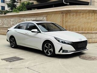 2022 Hyundai Elantra VII (CN7), белый, 1375000 рублей, вид 3