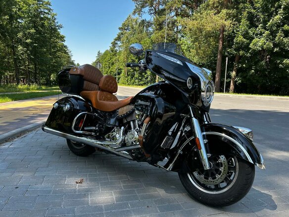 2015 Indian Roadmaster, чёрный, 1146215 рублей - вид 2