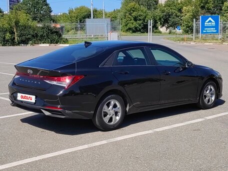 2020 Hyundai Elantra VII (CN7), чёрный, 1740000 рублей, вид 5