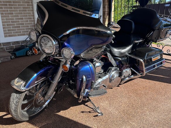 2010 Harley-Davidson Electra Glide, чёрный, 960000 рублей