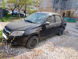 2013 Lada (ВАЗ) Granta I, чёрный, 240000 рублей, вид 1