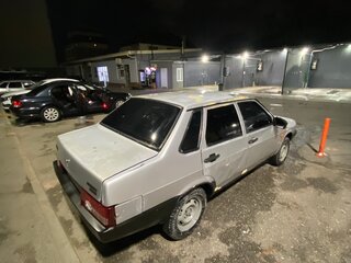 2002 Lada (ВАЗ) 21099, серебристый, 110000 рублей, вид 2