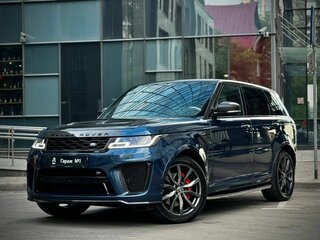 2021 Land Rover Range Rover Sport SVR II Рестайлинг, синий, 6475000 рублей, вид 2