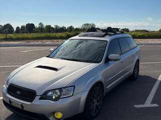 2004 Subaru Outback III, серебристый, 1200000 рублей, вид 3