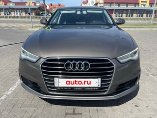 2015 Audi A6 IV (C7) Рестайлинг, серый, 1680000 рублей, вид 2