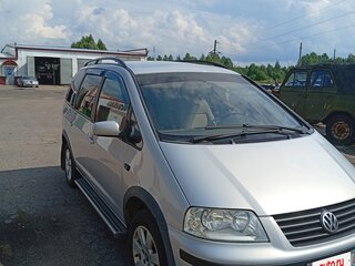 2002 Volkswagen Sharan I Рестайлинг, серебристый, 600000 рублей, вид 3