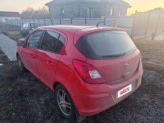 2007 Opel Corsa D, красный, 440000 рублей, вид 4