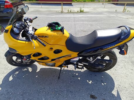 2002 Suzuki GSX 600F Katana, жёлтый, 299000 рублей, вид 5