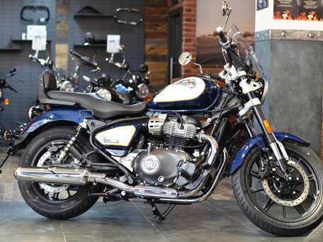 2026 Royal Enfield Super Meteor, синий, 792000 рублей, вид 3