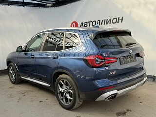 2023 BMW X3 30i III (G01) Рестайлинг, синий, 3786890 рублей, вид 3