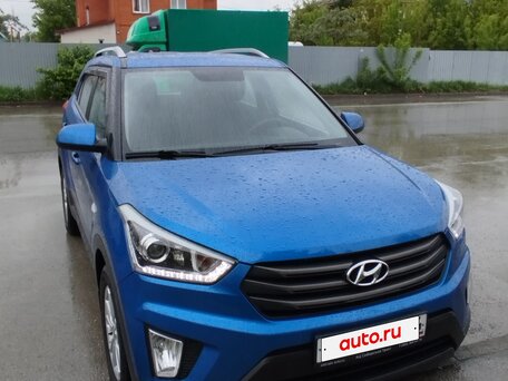 2017 Hyundai Creta I, синий, 1300000 рублей, вид 3