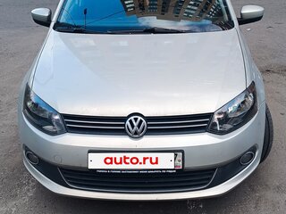 2011 Volkswagen Polo V, жёлтый, 660000 рублей, вид 2
