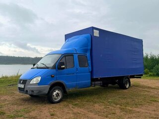 2011 ГАЗ ГАЗель (33023/330273) Фермер, синий, 1650000 рублей, вид 2