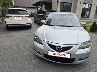 2007 Mazda 3 I (BK) Рестайлинг, серебристый, 470000 рублей, вид 1