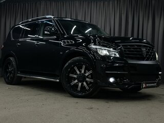 2015 Infiniti QX80 I Рестайлинг, чёрный, 3099777 рублей, вид 3