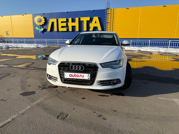 2012 Audi A6 IV (C7), белый, 930000 рублей - вид 2
