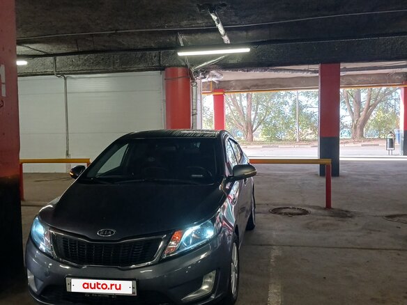 2012 Kia Rio 4-speed III, серый, 680000 рублей - вид 1