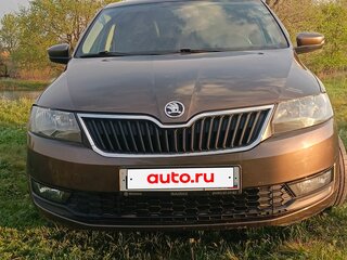 2018 Skoda Rapid I Рестайлинг, коричневый, 920000 рублей, вид 2