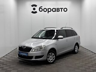 2012 Skoda Fabia II Рестайлинг, серебристый, 550000 рублей, вид 1