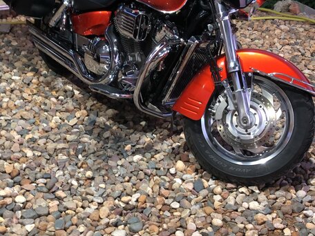 2003 Honda VTX 1800, оранжевый, 800000 рублей, вид 1