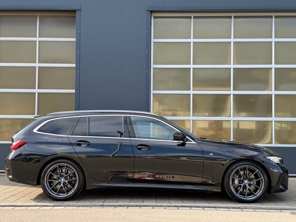 2023 BMW 3 серии 330d VII (G2x) Рестайлинг, чёрный - вид 7