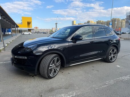 2013 Porsche Cayenne II (958), чёрный, 2800000 рублей, вид 1
