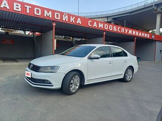 2016 Volkswagen Jetta VI Рестайлинг, синий, 1250000 рублей, вид 1