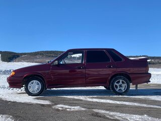 2004 Lada (ВАЗ) 2115, красный, 70000 рублей, вид 4