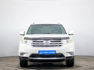 2011 Toyota Highlander II (XU40) Рестайлинг, белый, 1909000 рублей, вид 2