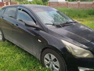 2016 Hyundai Solaris I Рестайлинг, чёрный, 765000 рублей, вид 3
