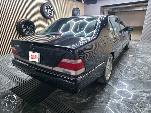 1997 Mercedes-Benz S-Класс 500 Long III (W140) Рестайлинг, чёрный, 7300000 рублей - вид 6