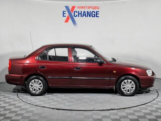 2008 Hyundai Accent ТагАЗ II, красный, 324000 рублей, вид 4