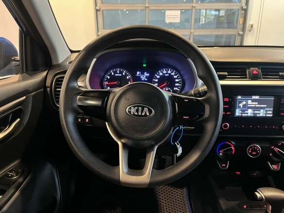 2021 Kia Rio IV Рестайлинг, синий - вид 9