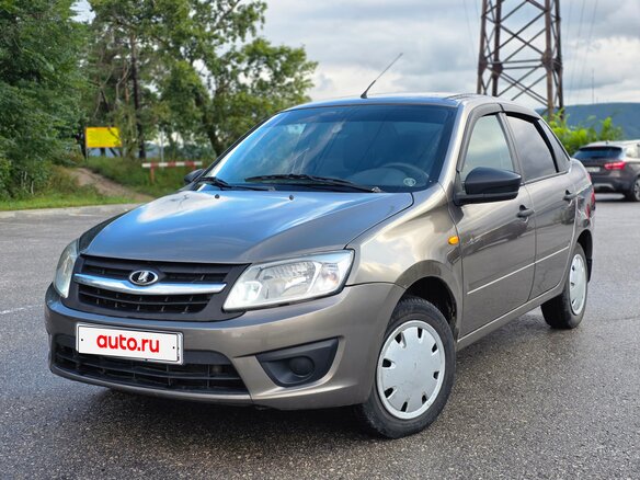 2017 Lada (ВАЗ) Granta I, коричневый, 345000 рублей - вид 2
